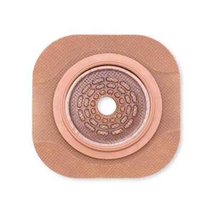 Barrera Cutánea Plana Flextend™ Con Aro De Ensamble Flotante. New Image™. Recortable hasta 32 mm, Aro de Ensamble 44 mm