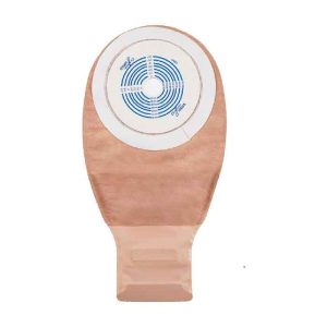 bolsa de una pieza para estoma drenable transparente