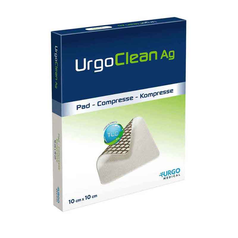 UrgoClean Ag Apósito de Fibras Poli-Absorbentes con Plata