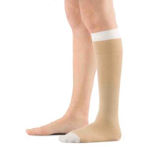 Ulcercare Media Exterior de Compresi?n para ?lcera Venosa Beige