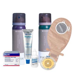 ecokit| Kit de Cuidado Inicial para Ostom?a (1 Pieza Plana ConvaTec) Medical Expert Center