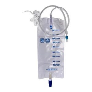 Bolsa de Drenaje para Nefrostomía (600 ml) Transparente Con Válvula Antirreflujo