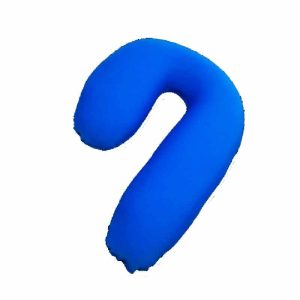 Cojín Bastón Chico Multiusos para Embarazo y Soporte Relleno de Microperla